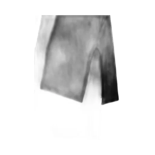 Milling Wool Side Slit Round Neck Long Slv T