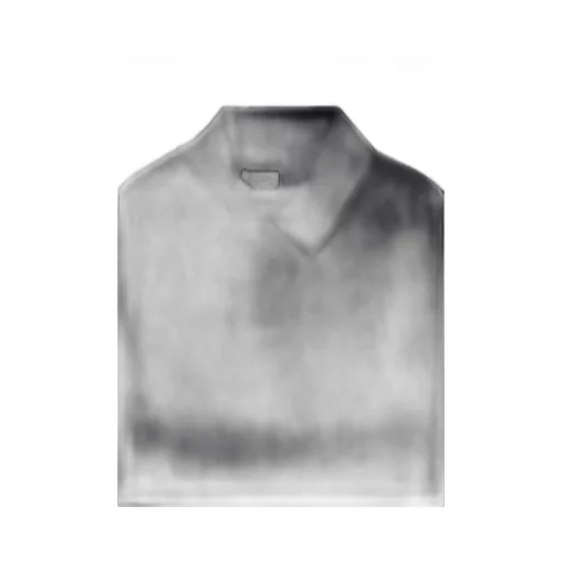 Milling Wool Side Slit High Neck Long Slv T
