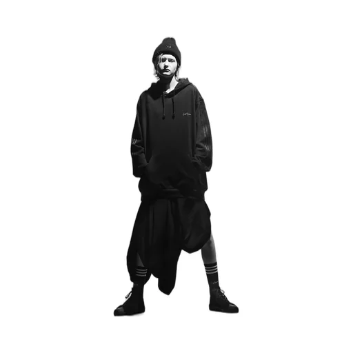 Y-3 Kuro 3Stripes Hoodie