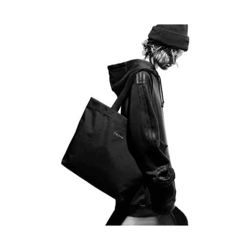 Y-3 Kuro Canvas Tote Bag