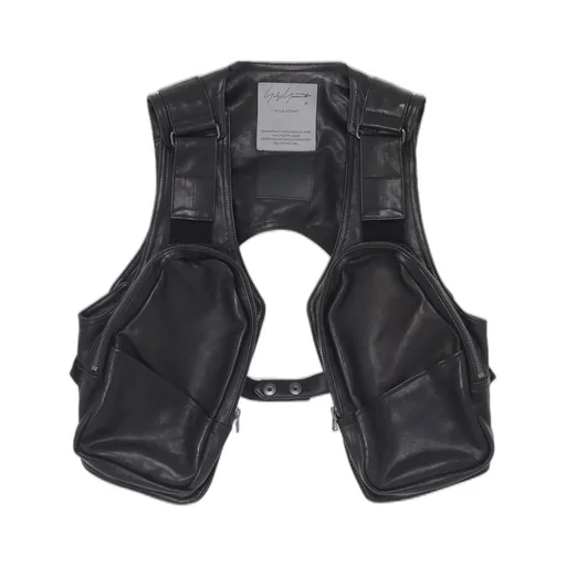 Cow Leather Deep-Fry Holster Bag Vest