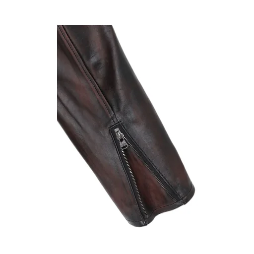 Combi Sheep Dyed Single Zip Blouson