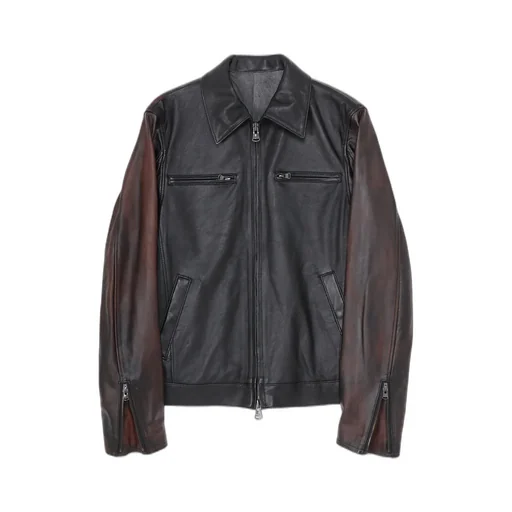 Combi Sheep Dyed Single Zip Blouson