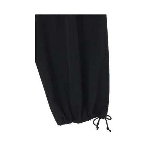Wool Gabardine Thin Balloon Pants