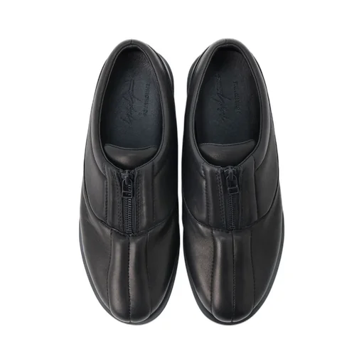 Soft Sheep Leather Front Fastener Shoes