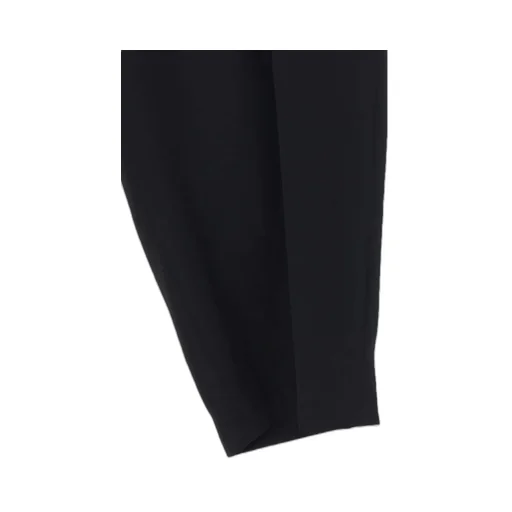 Wool Gabardine Ball Fastener Pants