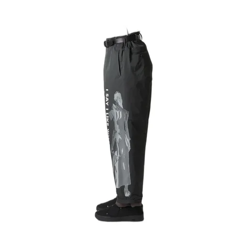 Woman Printed Side Pocket Pants With Liner