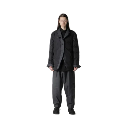 3 Buttons Horizontal Padded Jacket