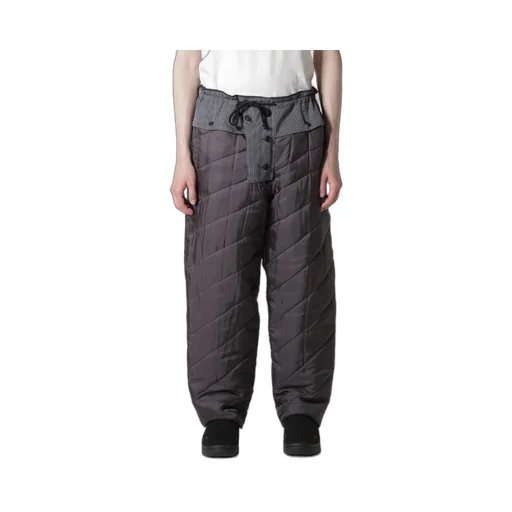 Woman Printed Side Pocket Pants With Liner