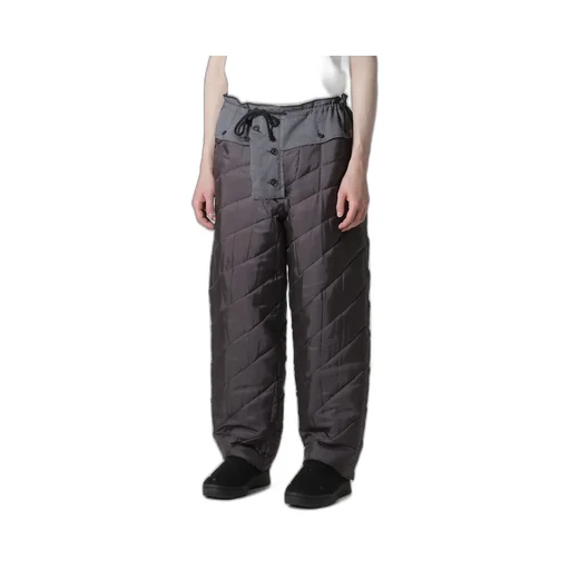 Woman Printed Side Pocket Pants With Liner