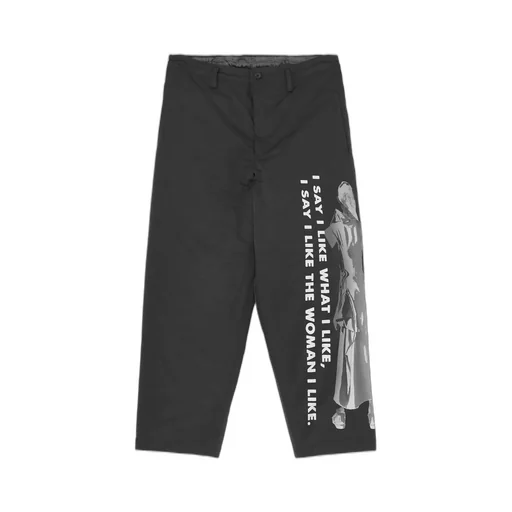 Woman Printed Side Pocket Pants With Liner