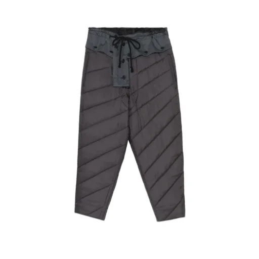 Woman Printed Side Pocket Pants With Liner