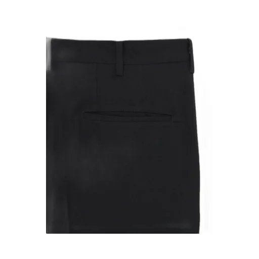 Suit Gabardine Flat Pants