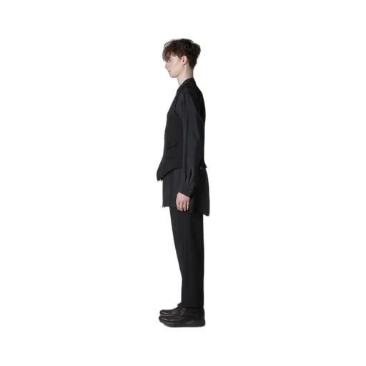Wool Gabardine 7Buttons Vest
