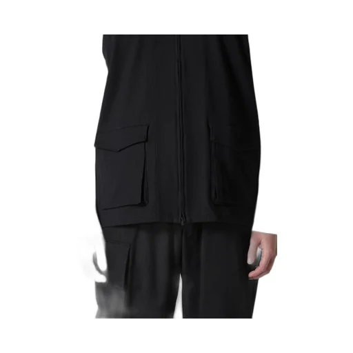 High Density Jersey Hooded Zip Vest