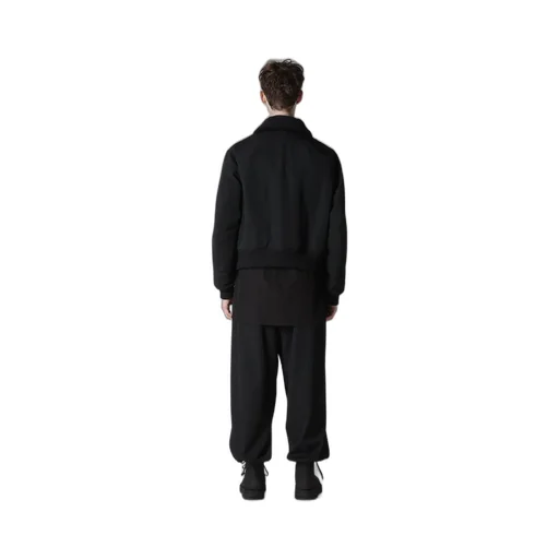Wool Gabardine Flight Jacket