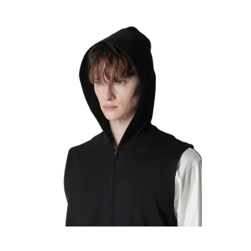 High Density Jersey Hooded Zip Vest