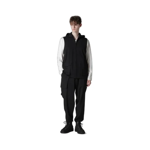 High Density Jersey Hooded Zip Vest
