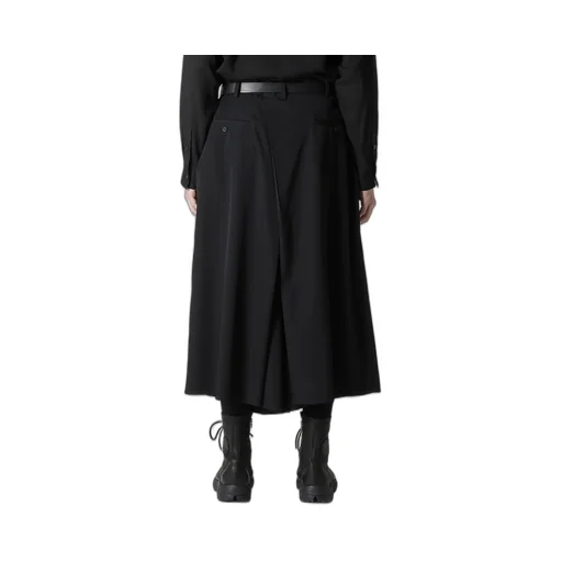 Wool Gabardine Hakama Pants