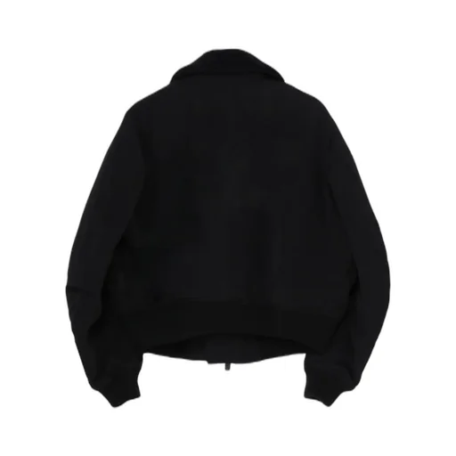 Wool Gabardine Flight Jacket