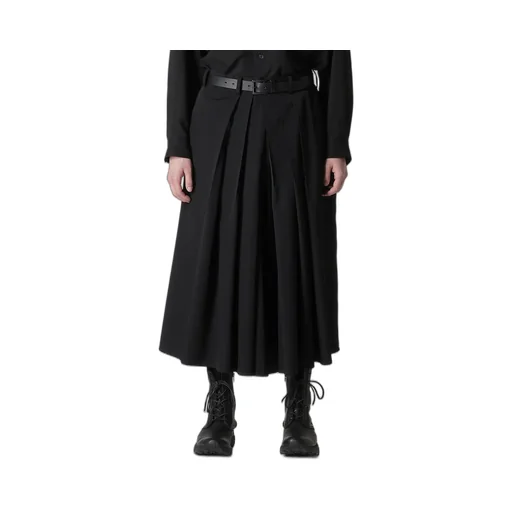 Wool Gabardine Hakama Pants