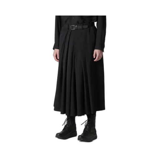 Wool Gabardine Hakama Pants