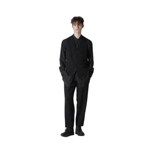 Wool Gabardine 7Buttons Vest