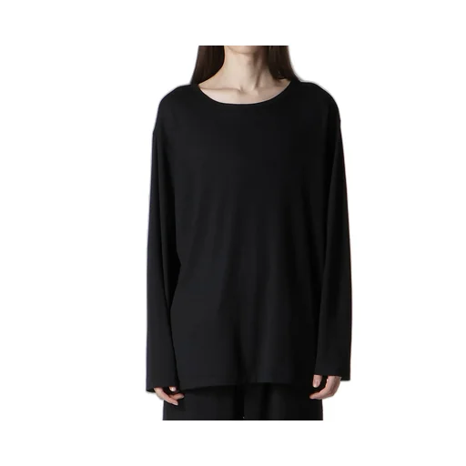 1/80 Washable Wool Interlock Round Neck Long Slv T