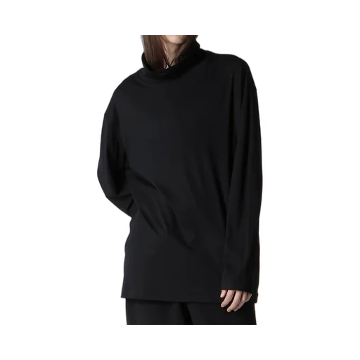 1/80 Washable Wool Interlock Turtle Neck Long Slv