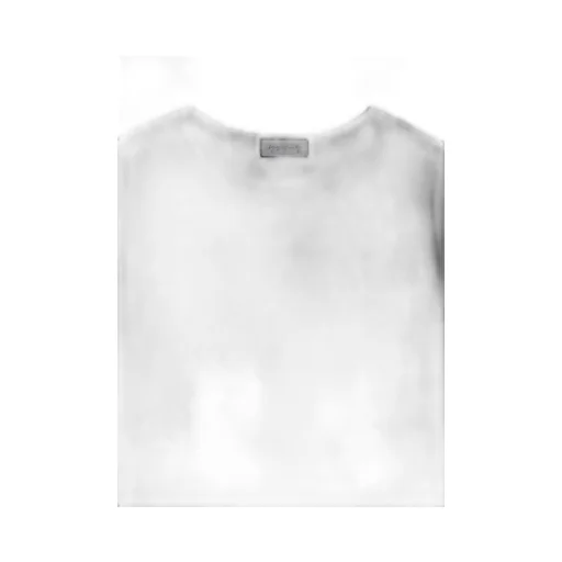 1/80 Washable Wool Interlock Round Neck Long Slv T