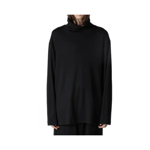 1/80 Washable Wool Interlock Turtle Neck Long Slv