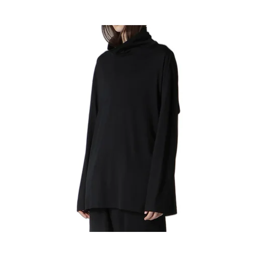 1/80 Washable Wool Interlock Turtle Neck Long Slv