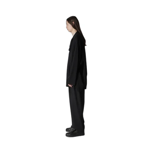 Cotton Cashmere Jersey One Button Cardigan