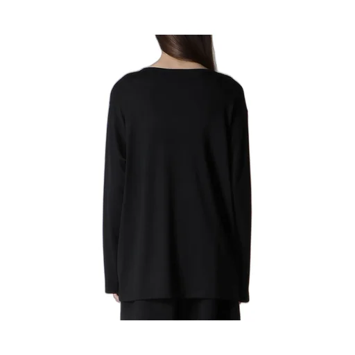1/80 Washable Wool Interlock Round Neck Long Slv T