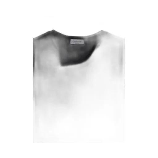 1/80 Washable Wool Interlock Layered Neck Long Slv T