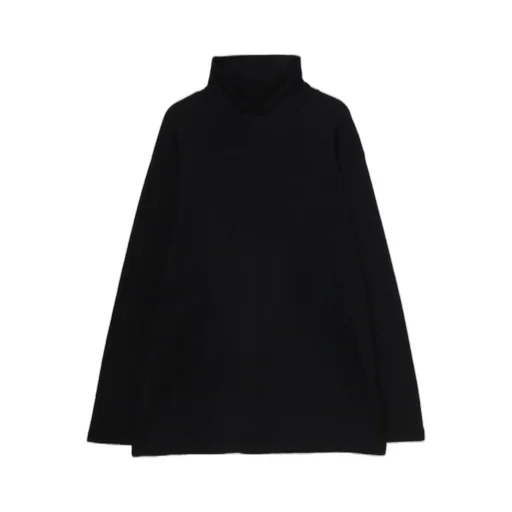 1/80 Washable Wool Interlock Turtle Neck Long Slv