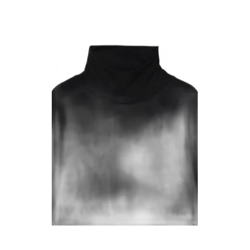 1/80 Washable Wool Interlock Turtle Neck Long Slv