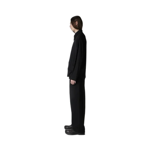 1/80 Washable Wool Interlock Layered Higk Neck T