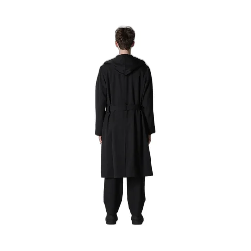 Regulation Gabardine 4Buttons Hooded Coat