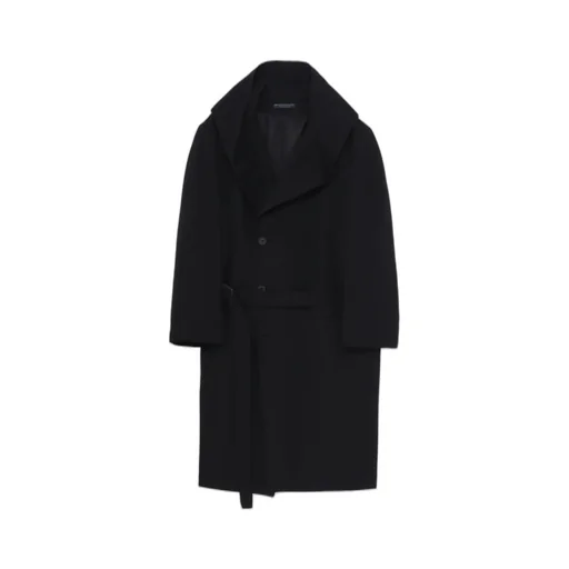 Regulation Gabardine 4Buttons Hooded Coat