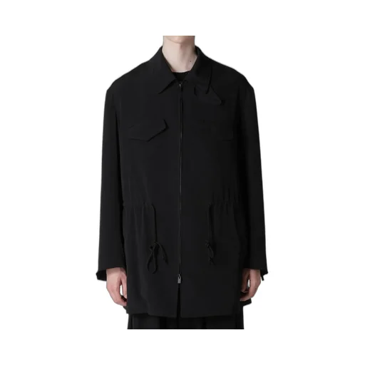 Ta Tuxedo Blouson With Waist String