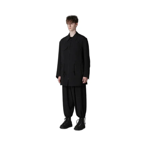 Ta Tuxedo Blouson With Waist String