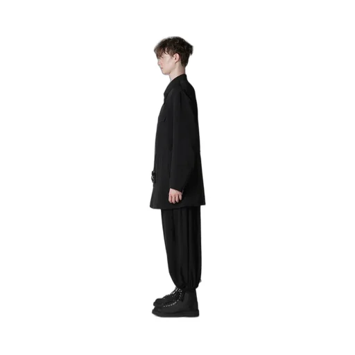 Ta Tuxedo Blouson With Waist String