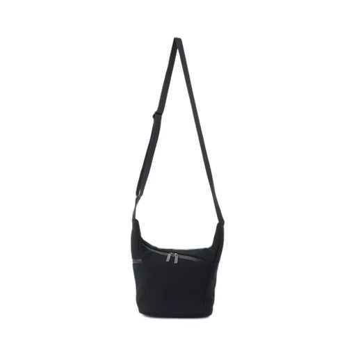 Wool Gabardine/Ny Oblique Zipper Sacoche
