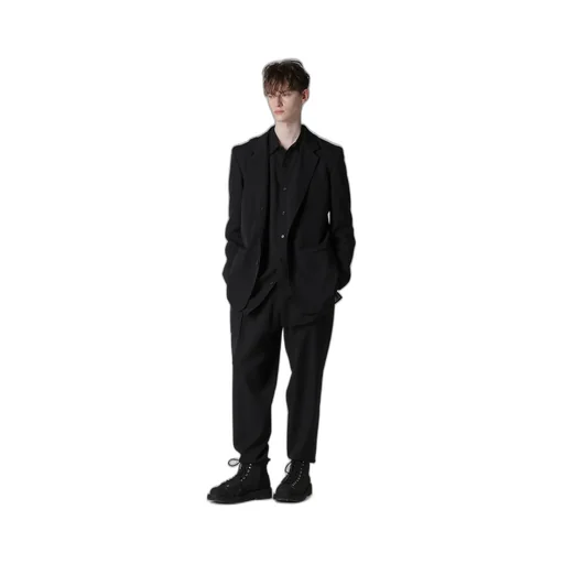 Regulation Gabardine Rib Flap Pocket Pants