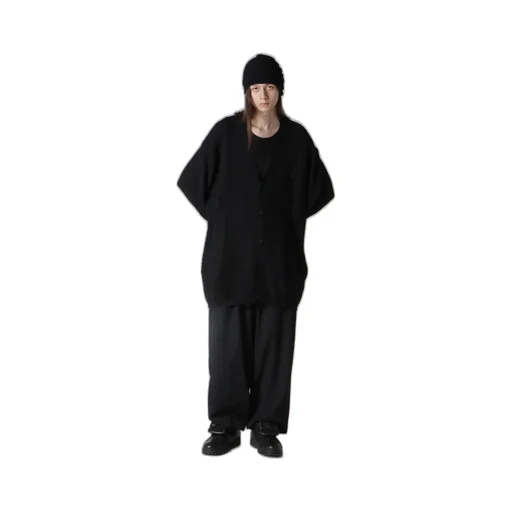 S/C Plain Stitch Hem Roll Knit Cap