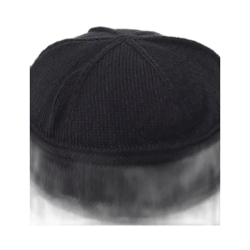 S/C Plain Stitch Hem Roll Knit Cap