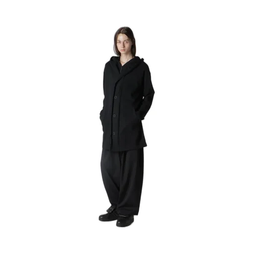 Regulation French Terry Hooded Coat