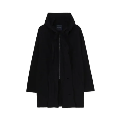 Regulation French Terry Hooded Coat