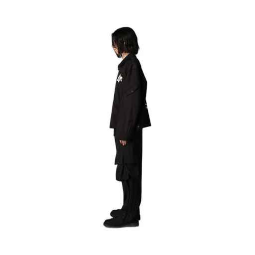 Whipcord Lily Embroidered Souvenir Jacket